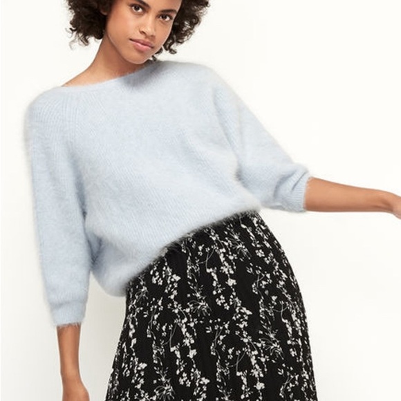 10. ba&sh Barmy Jumper Sweater - Steel Blue - Picture 3 of 3